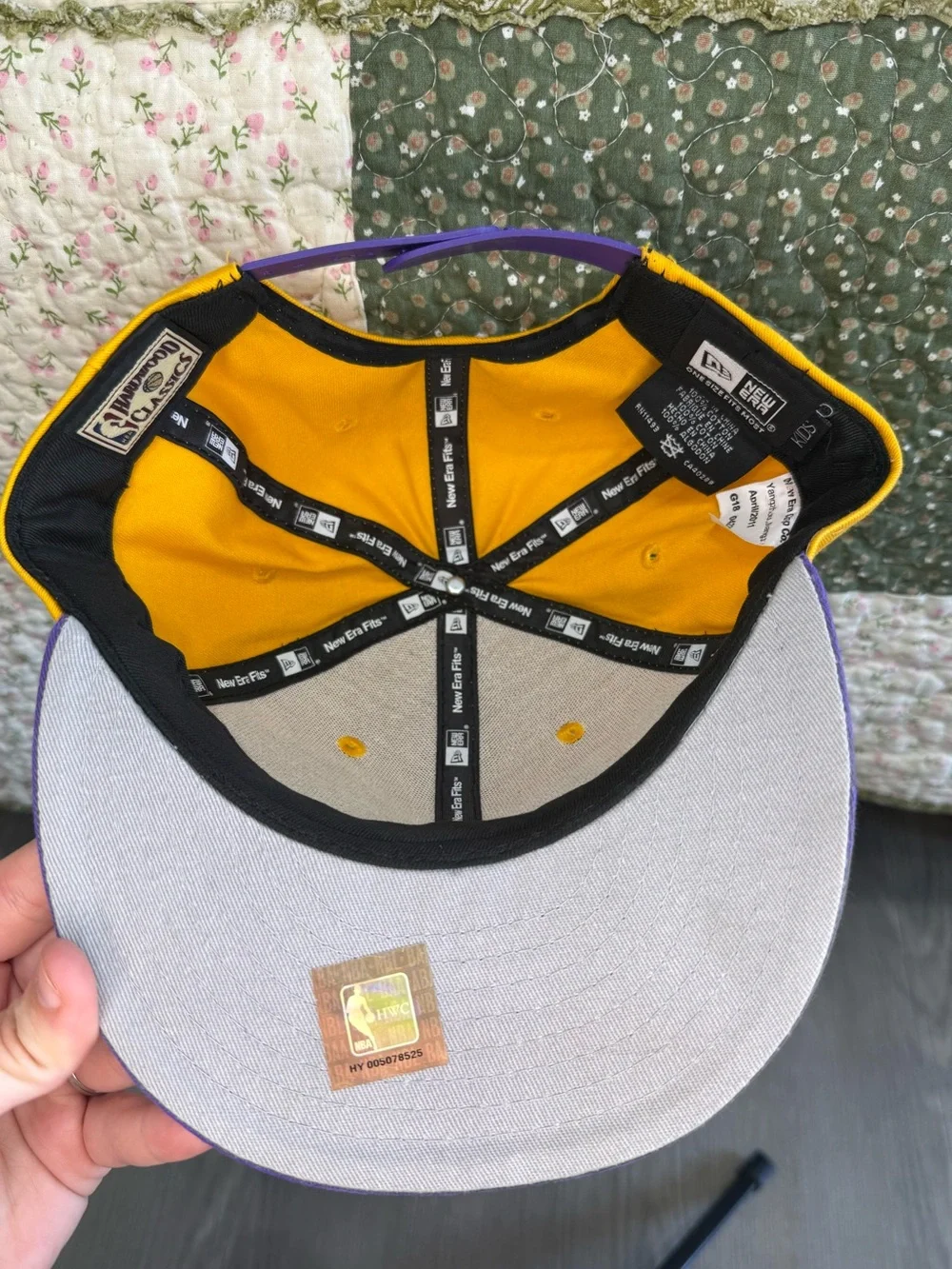 New Era LA Lakers Kids Snapback Hat